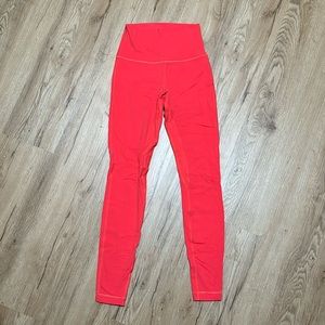 Lululemon Align legging 28” hot heat size 4
